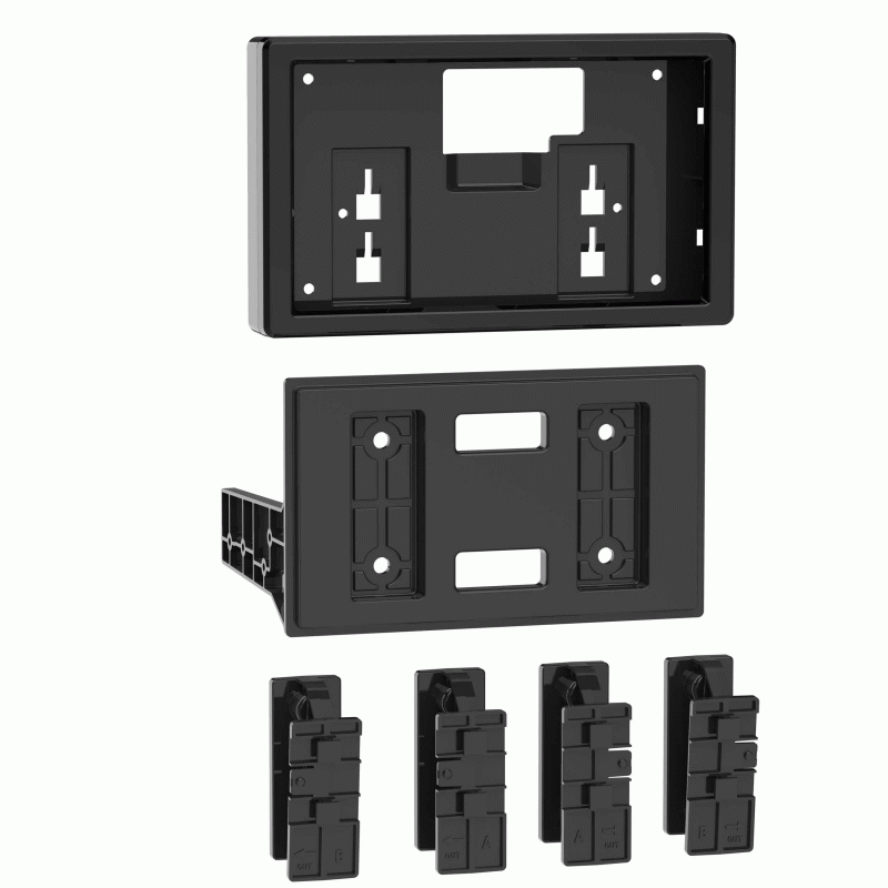 107UN02 | Floating Mount Kit - Pioneer 6.8" Modular Radios